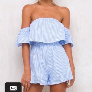 Striped Morrison Playsuit